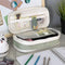 Wrapables Large Capacity Pencil Case Expandable Pencil Pouch: Pistachio Green
