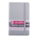Talens Art Creation Sketchbook 140G Shiny Silver 3.54x5.51