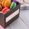 Wrapables 3" x 1" Small Business Thank You Stickers Roll: Blush (120 stickers)