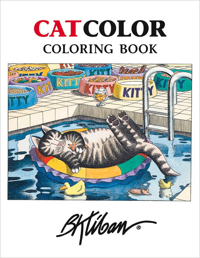 B. Kliban CatColor Coloring Book