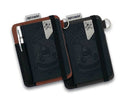 Leather Slim Sketch Wallet: Brown
