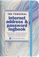 Blue Agate Internet Address & Password Logbook