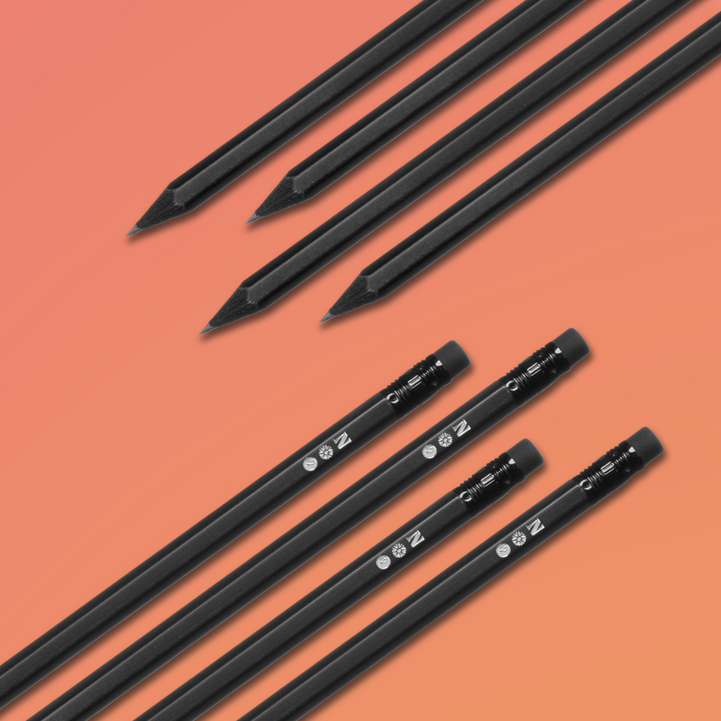 All Black Pencil Set | Premium