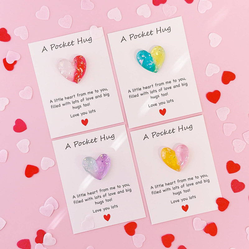 Wrapables Pocket Hug Valentines Day Token Heart Gift - 1 Piece