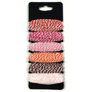 Wrapables Cotton Baker's Twine 4ply 60 Yards (Set of 6 Colors x 10 Yards): Greens