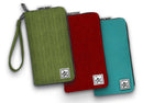 Canvas Clutch Sketch Wallet: Tahoe Blue