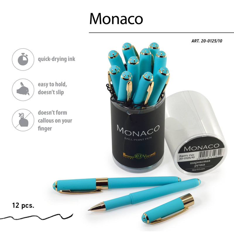 Monaco Ballpoint Pen- Azure