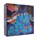 Paperblanks Blue Cats & Butterflies 500 Piece Puzzle