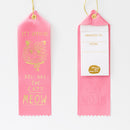 Yellow Owl Award Ribbon Notes