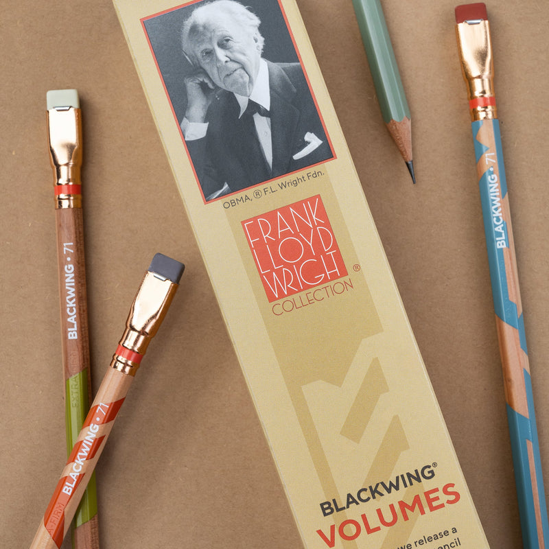 Blackwing Volume 71 Frank Lloyd Wright Set of 12 Pencils