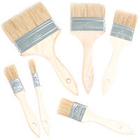 CCA Sales White Bristle Chip Brushes