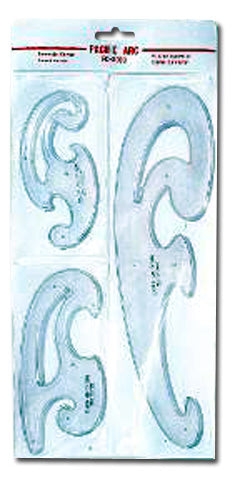 Pacific Arc French Curve 3pc Set