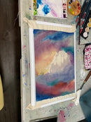 05.09.2026 Embroidery + Watercolor on Canvas Fabric for Mother's Day
