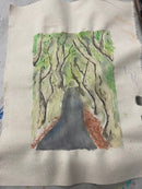 05.09.2026 Embroidery + Watercolor on Canvas Fabric for Mother's Day
