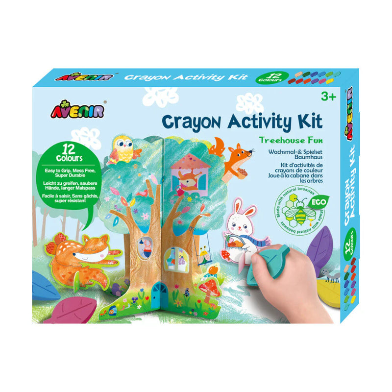 Avenir Treehouse Fun Crayon Activity Kit