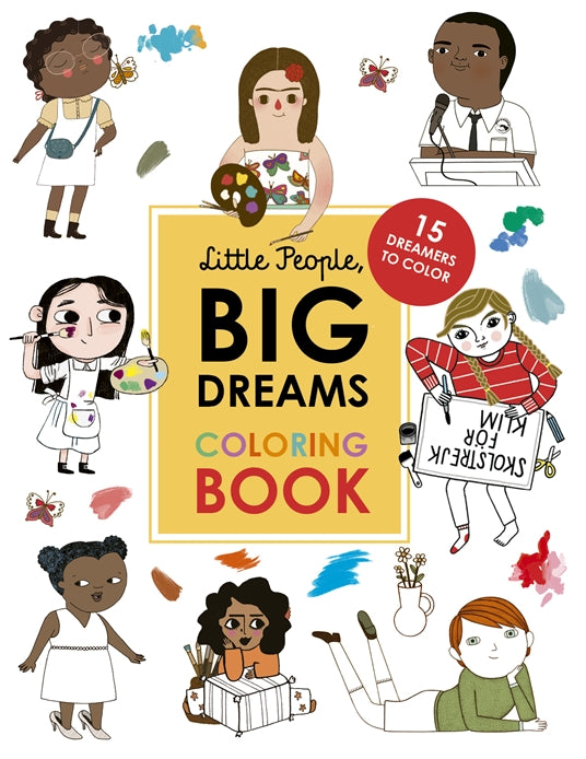 Little People, Big Dreams Coloring Book