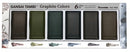 KURETAKE GANSAI TAMBI GRAPHITE COLORS 6 COLOR SET
