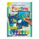 Painting by numbers™ Children's 12pc 8.75" x 11.75" Sea Turtle & Fish Painting Project 2-Pack