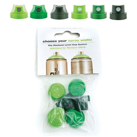 Montana Caps - Green cap set - Nevada Fine Arts