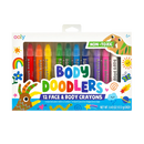 Body Doodlers - Face & Body Crayons - Set of 12