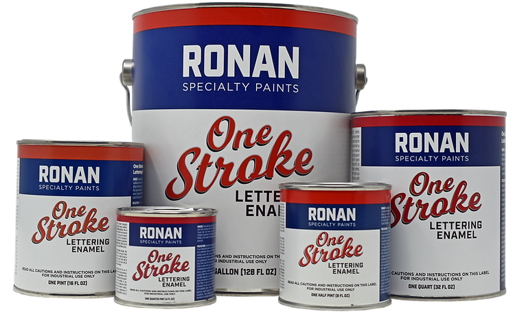 Ronan One Stroke Lettering Enamel