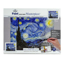 Paint your own Masterpiece™ 17pc 14" x 11" The Starry Night by Vincent Van Gogh Canvas Project