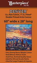 Masterpiece Mini Roll Denver 11.5oz Medium wt Canvas 60x28