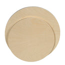 Trekell Unprimed Round Wood Panel – 1/2" Baltic Birch – 10" × 2