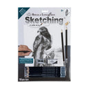 Sketching Made Easy™ 10pc 8.75" x 11.75" Red Tailed Hawk Sketching Art Project