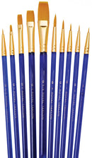 Royal Super Value GOLDEN TAKLON BRUSH SET 10PCS
