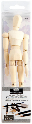 8" Wooden Manikin