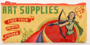 Art Supplies Pencil Case