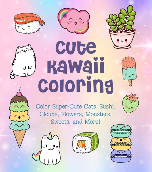 Cute Kawaii Coloring - Book