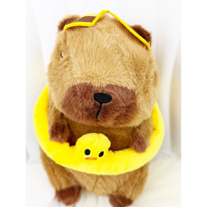 Cute Capybara Plush Toys: BROWN / ONE(1)
