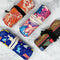 Wrapables Pencil Roll Organizer,  Wrap Pouch (72 slots): Skulls & Roses