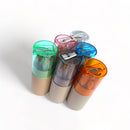 Mini Travel Compact Colored Pencils with Built In Sharpener: Variety Pack