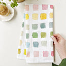 Emily Lex Paint swatch cotton flour sack tea towel