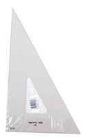 Triangle 30/60 Topaz Acrylic w/inking Edge 12in