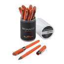 Monaco "Hermes" Orange  with Gun Metal Accents - Tube of 12