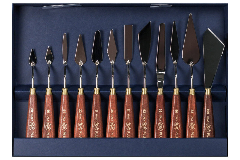 RGM Plus Painting Knives, Set of 12