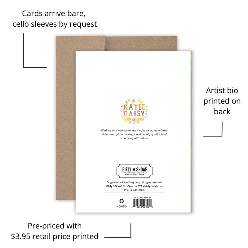 Seed Packets Blank Card
