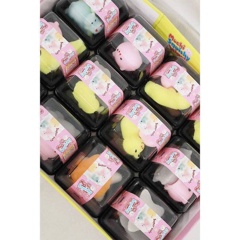 Mochi Squishy Animals Toy: MIX COLOR / ONE(12)
