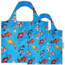 Wrapables Large & Small Allybag Reusable Grocery Bags, Set 2: (Set of 2), San Francisco