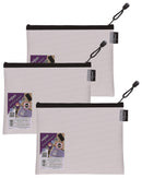 Snopake Eva Mesh Zippa-Bag: Assorted / A5 - 10 x 8" (Sold Individually)