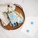 Wax seal stamp and wax stick set: Olive Branch