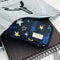 Wrapables Large Capacity Pencil Case, 3 Compartment Pouch: Macarons