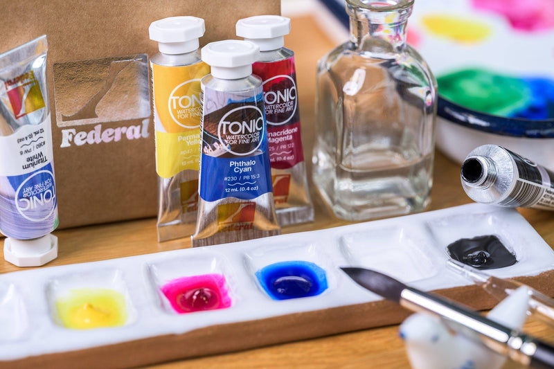Tonic Watercolor, 12 mL Tubes, Modern Mixing Set of 5