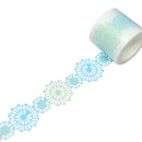 Wrapables Decorative Adhesive Scenic Pattern Hollow Sticker Tape: 55mm x 3M / Church