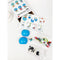Block Toy Fish Tank Assembly Toy: MIX COLOR / ONE(6)
