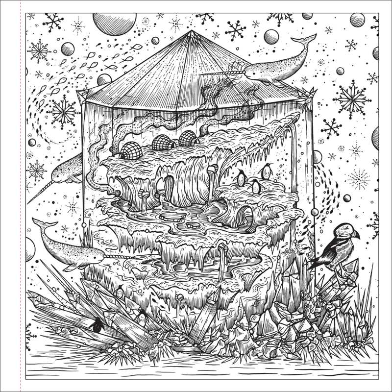 Enchanted Earth Coloring